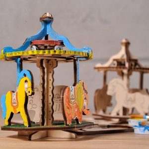 UGears Rocket Coloring Model
